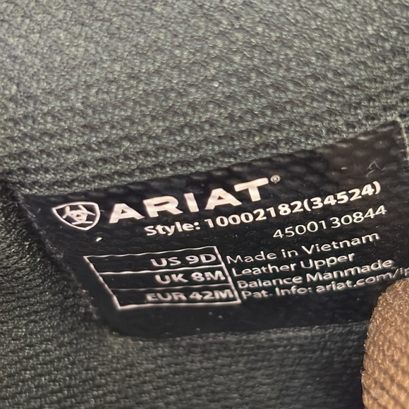 Ariat Men\'s Terrain Boots Size 9D main image 8